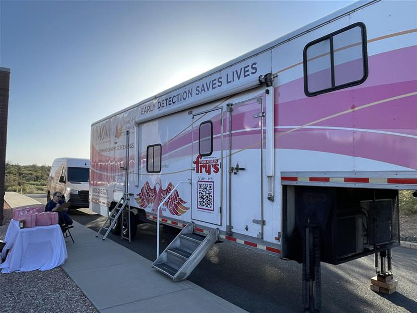 Mobile Mammogram Bus